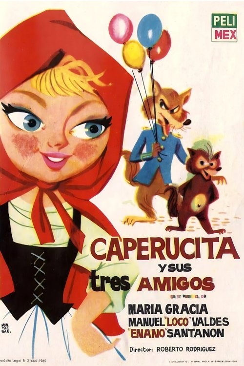 Caperucita y sus tres amigos movie poster
