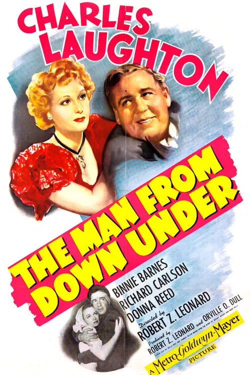 The Man from Down Under movie poster