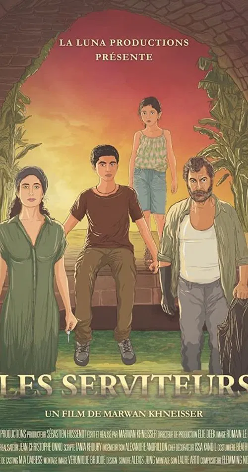Les serviteurs movie poster