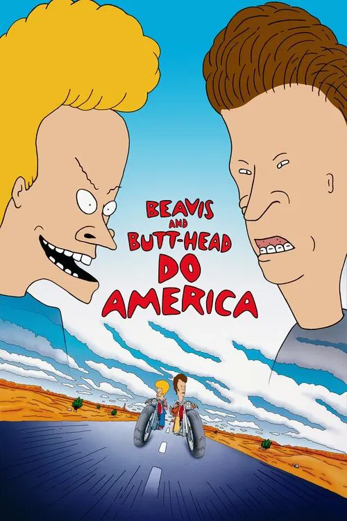 Beavis and Butt-Head Do America movie poster
