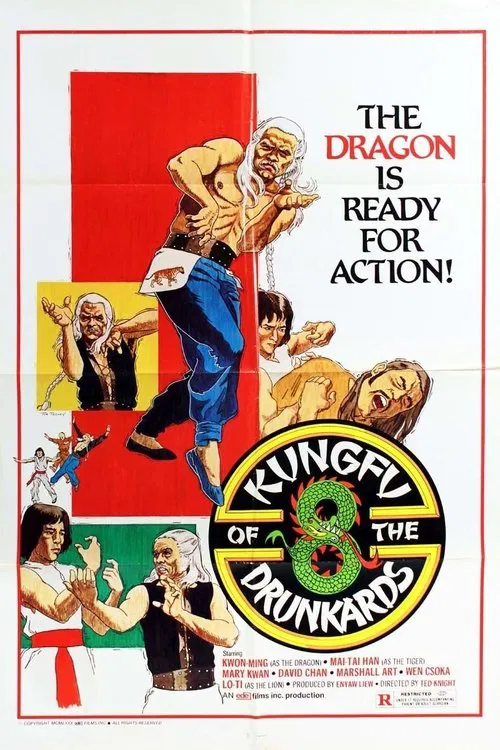 Kung Fu of 8 Drunkards movie poster