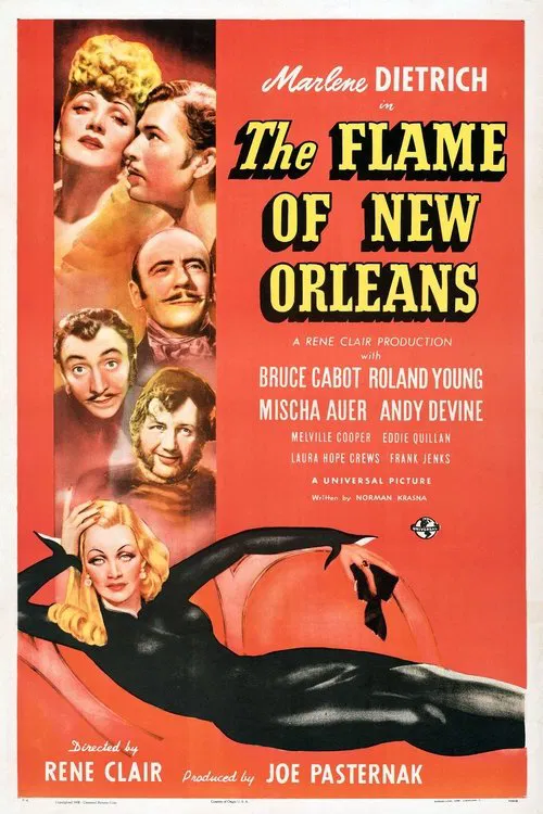 The Flame of New Orleans movie poster