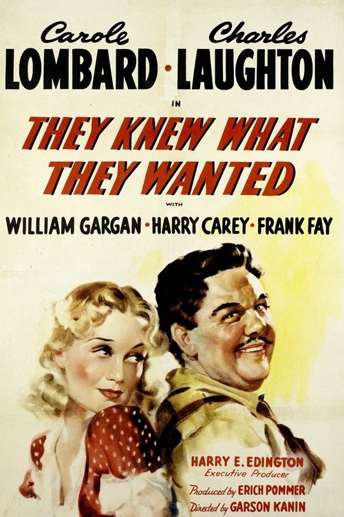 They Knew What They Wanted movie poster