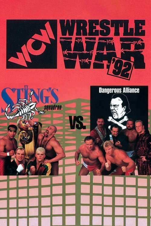 WCW Wrestle War: WarGames movie poster