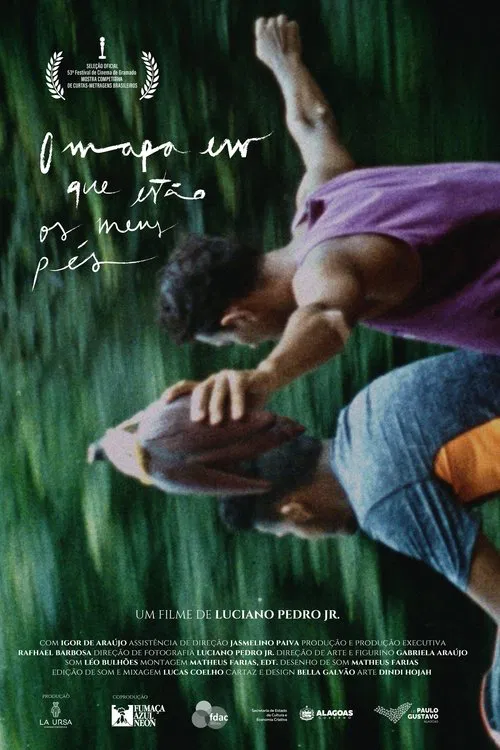 The map my feet are on movie poster