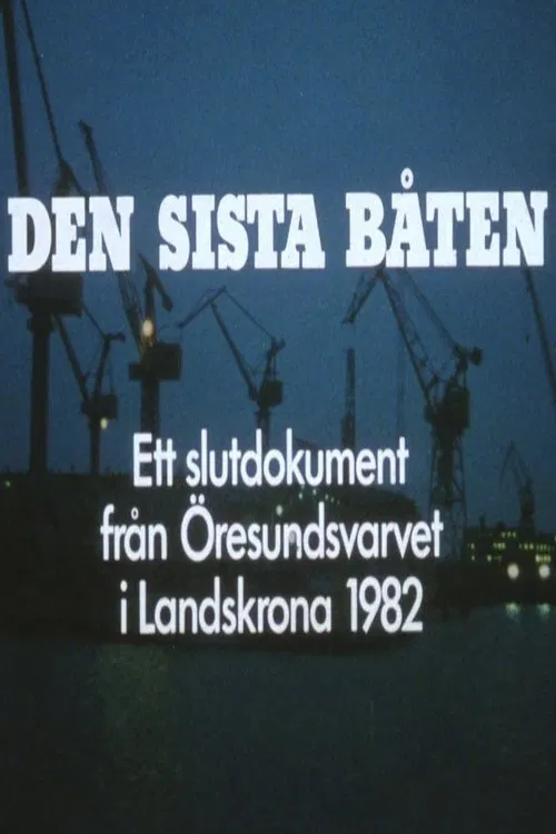 Poster do filme Den sista båten