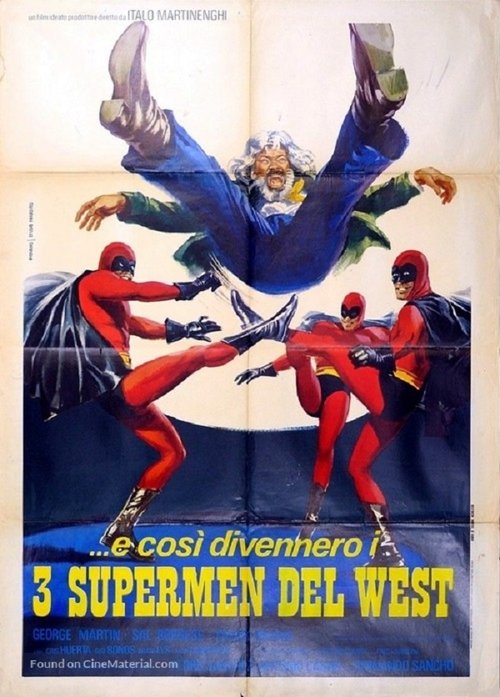 Three Supermen of the West movie poster