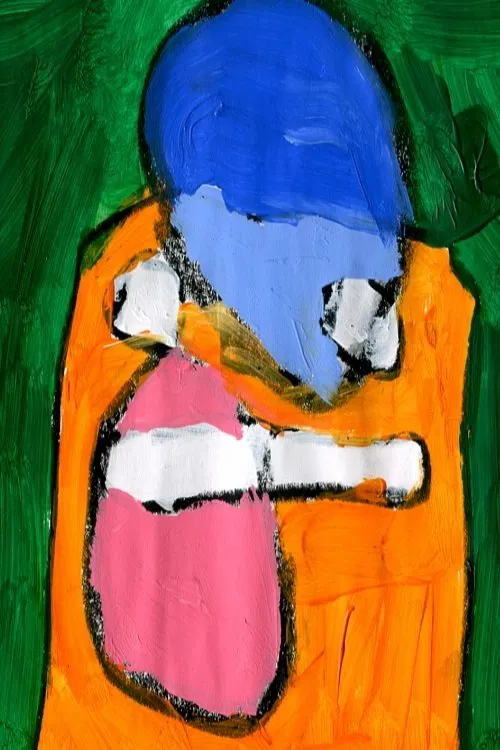 shapes.colours.people. and floatingdown movie poster