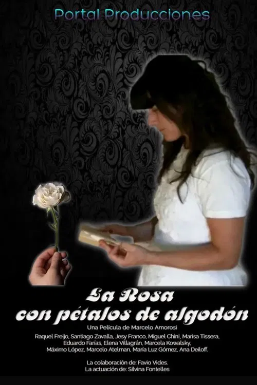La rosa con pétalos de algodón movie poster