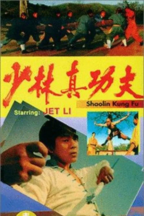 Li Lian Jie's Shaolin Kung Fu movie poster