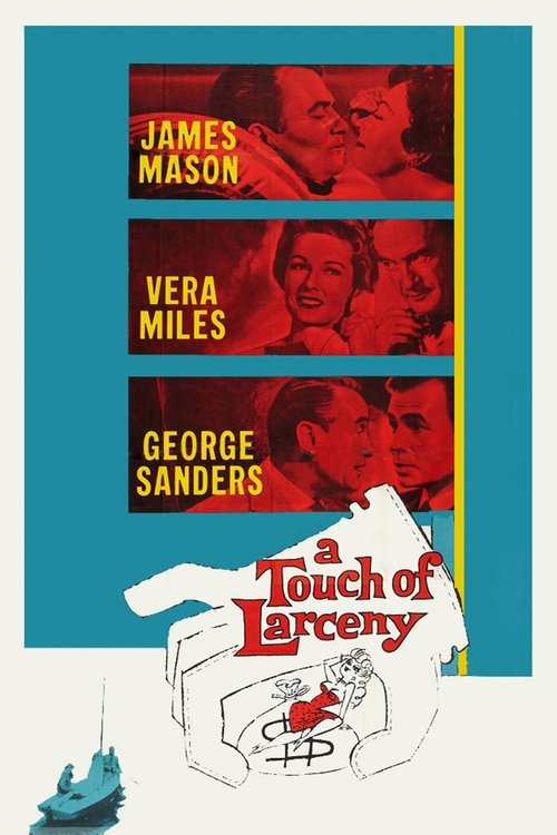 A Touch of Larceny movie poster