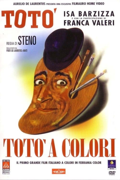 Totó in color movie poster