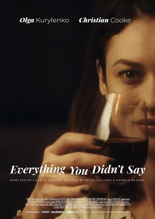 Everything You Didn't Say movie poster