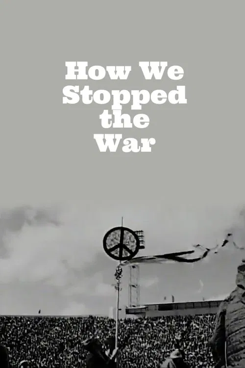 How We Stopped the War movie poster