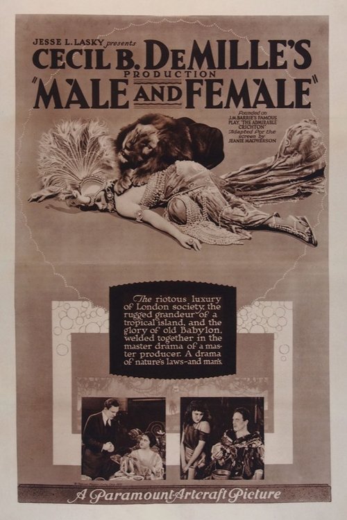 Male and Female movie poster