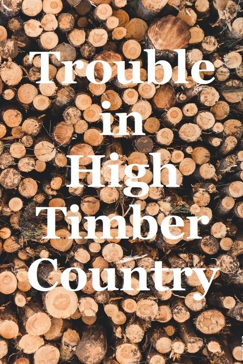 Trouble in High Timber Country movie poster