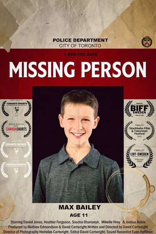 Missing Person movie poster