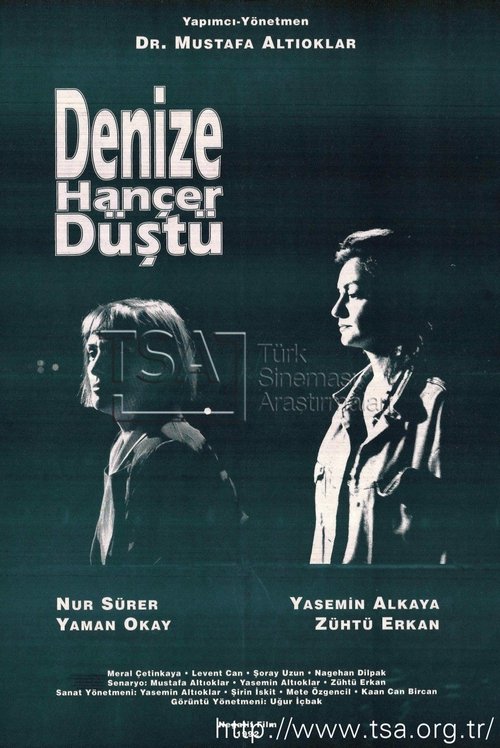 Denize Hançer Düştü movie poster
