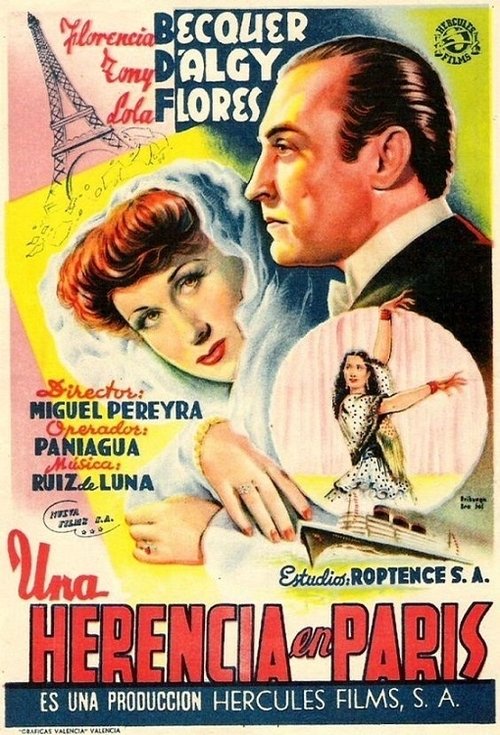 Una herencia de París movie poster