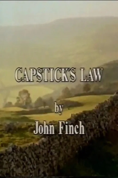 Capstick's Law tv show poster