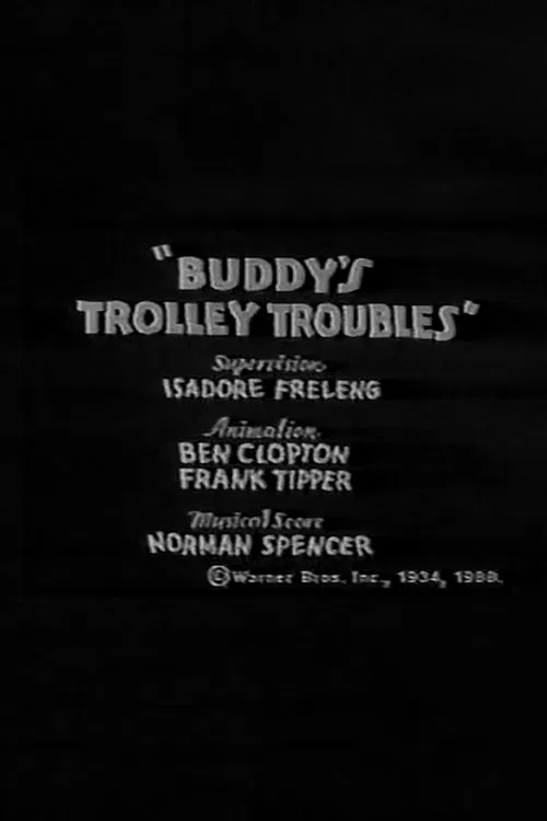 Buddy's Trolley Troubles movie poster