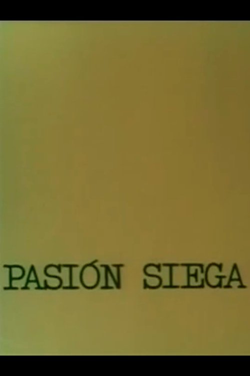 Blind Passion movie poster