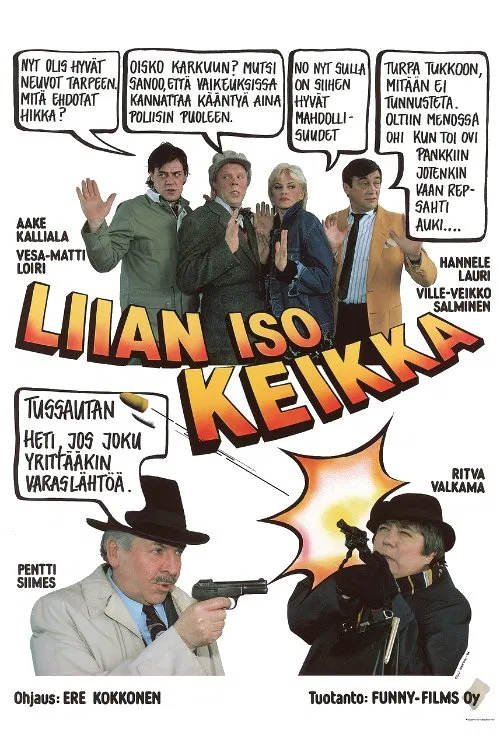 Poster do filme Liian iso keikka