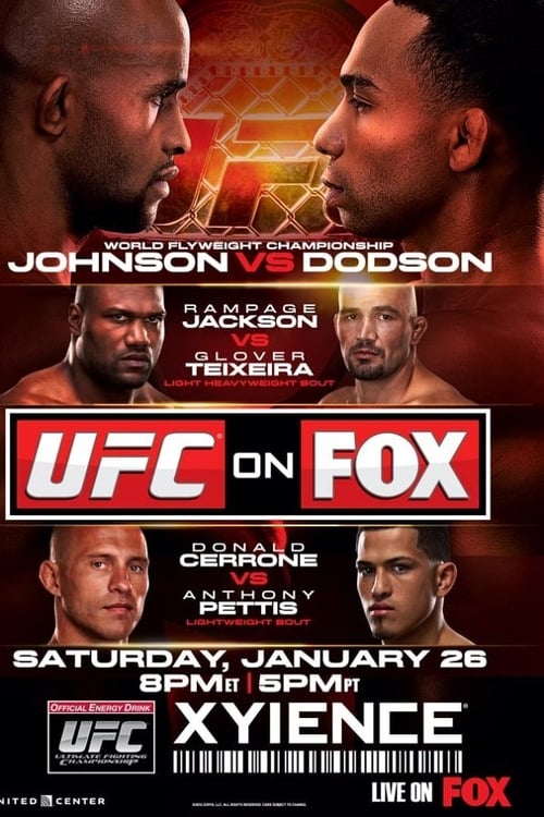 UFC on Fox 6: Johnson vs. Dodson movie poster