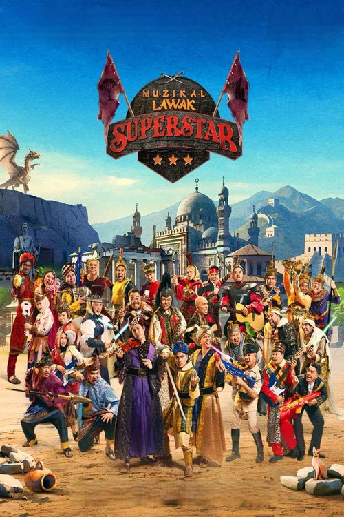 Muzikal Lawak Superstar tv show poster