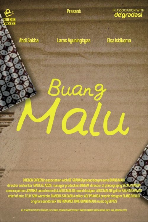 Buang Malu movie poster