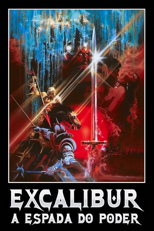 Poster do filme Excalibur, a Espada do Poder