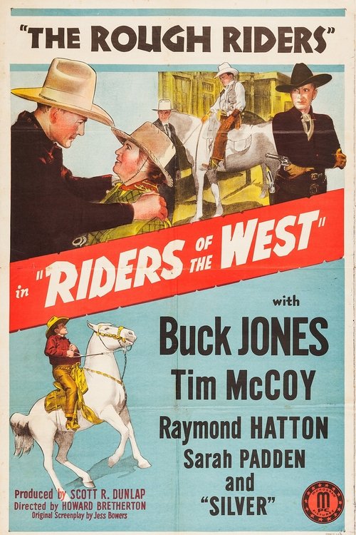 Riders of the West movie poster