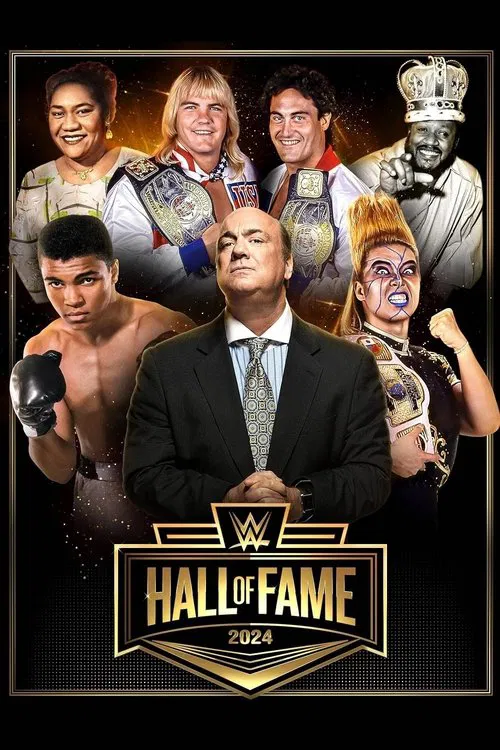 WWE Hall of Fame 2024 movie poster