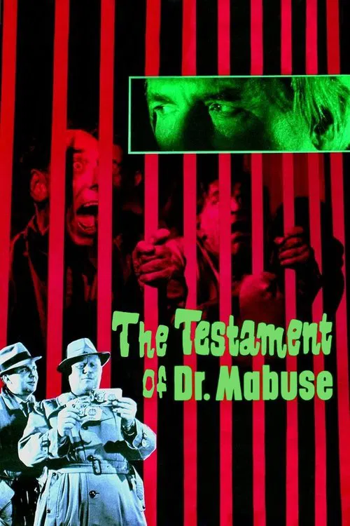 Poster do filme O Testamento do Dr. Mabuse
