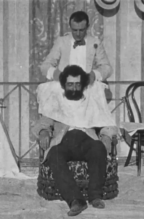 Fregoli barbiere mago movie poster