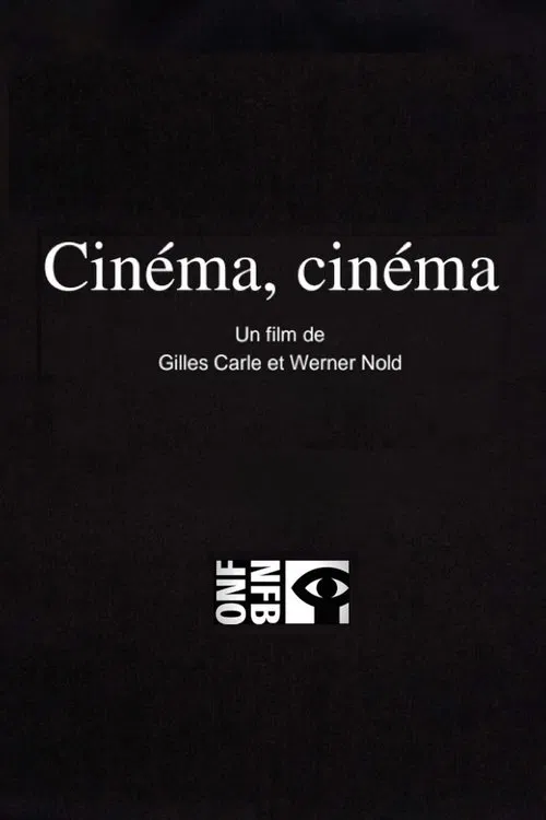 Poster do filme Cinéma, cinéma