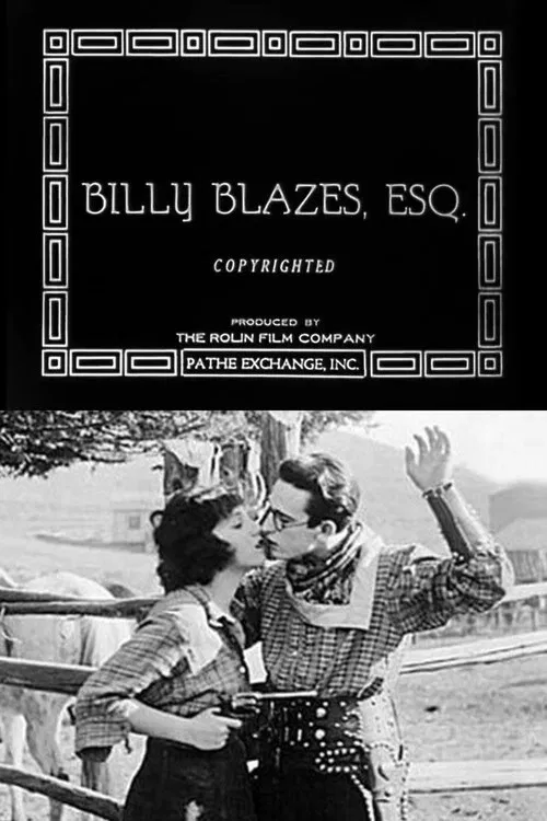 Billy Blazes, Esq. movie poster