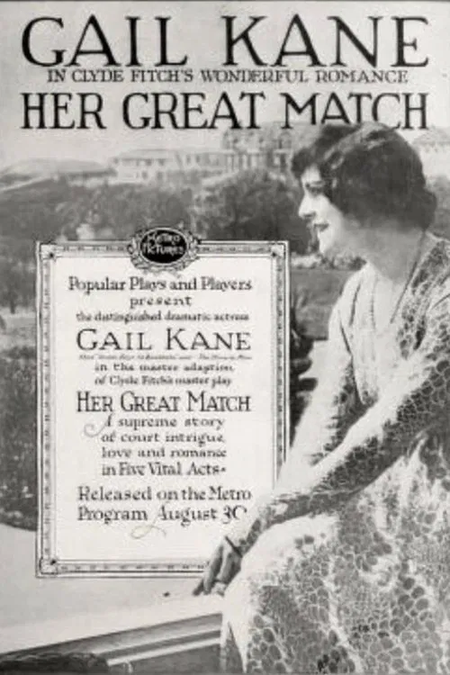 Her Great Match movie poster
