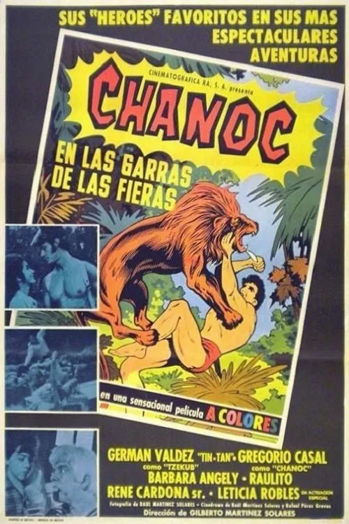Poster do filme Chanoc en las garras de las fieras