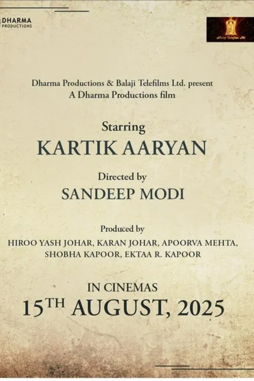 Untitled Karan Johar/Sandeep Modi Project movie poster