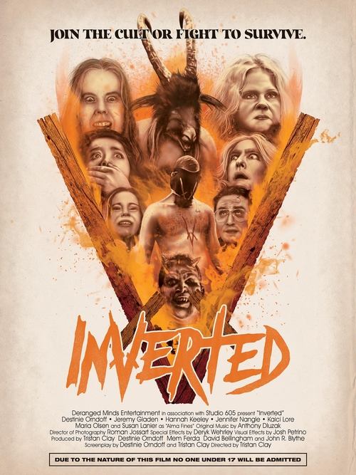 Inverted movie poster