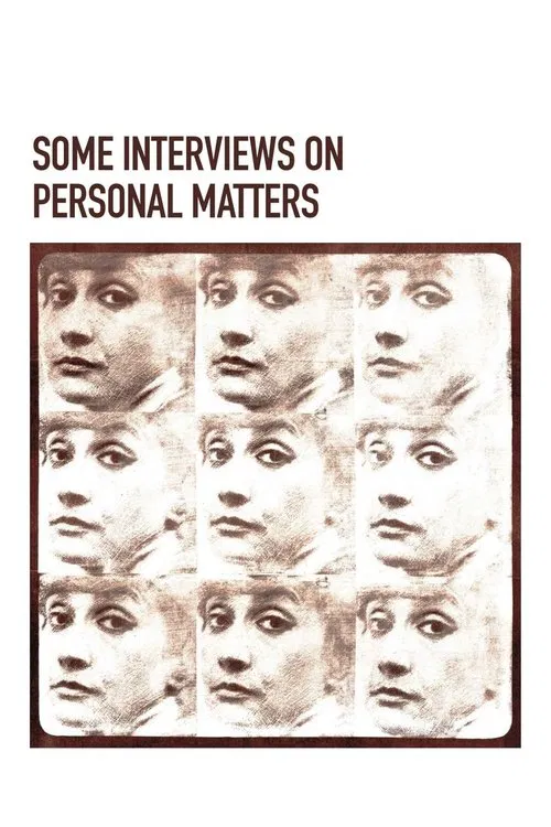 Some Interviews on Personal Matters movie poster
