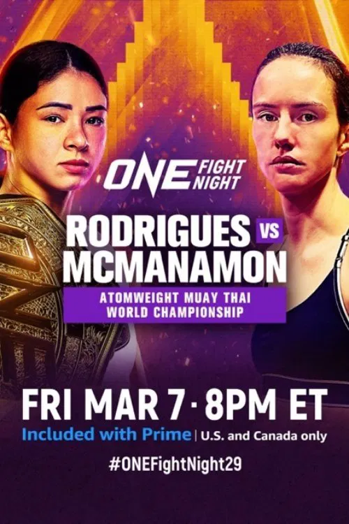 Poster do filme ONE Fight Night 29: Rodrigues vs. McManamon