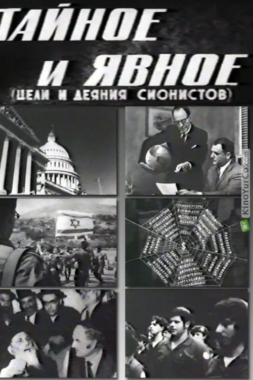 Secret and Explicit (The Aims and Acts of Zionists) movie poster