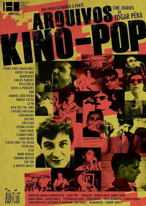 Poster da série Arquivos Kino-Pop