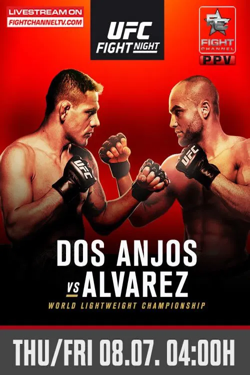 UFC Fight Night 90: Dos Anjos vs. Alvarez movie poster