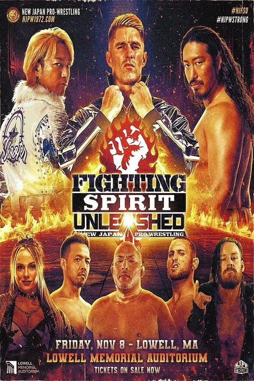 NJPW: Fighting Spirit Unleashed 2024 movie poster