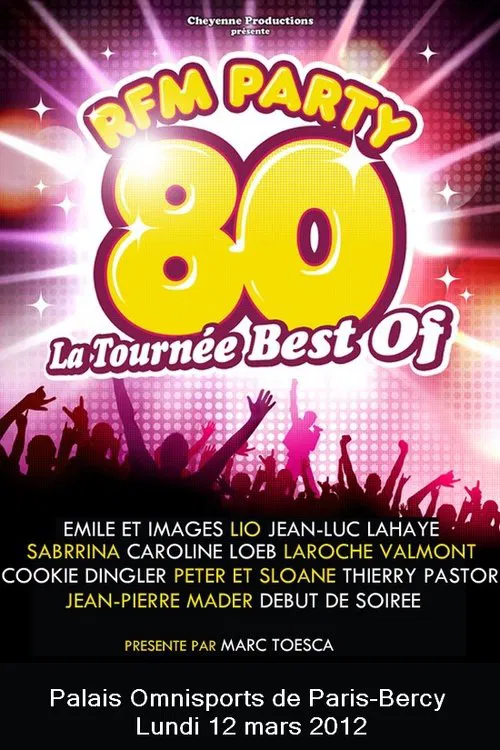 RFM Party 80 La tournée Best of à Bercy movie poster