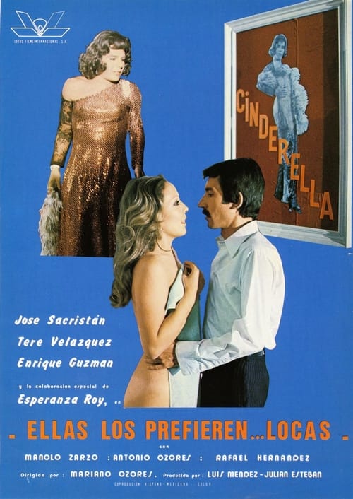 Ellas los prefieren... locas movie poster