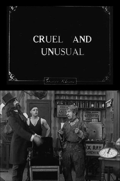 Cruel and Unusual movie poster